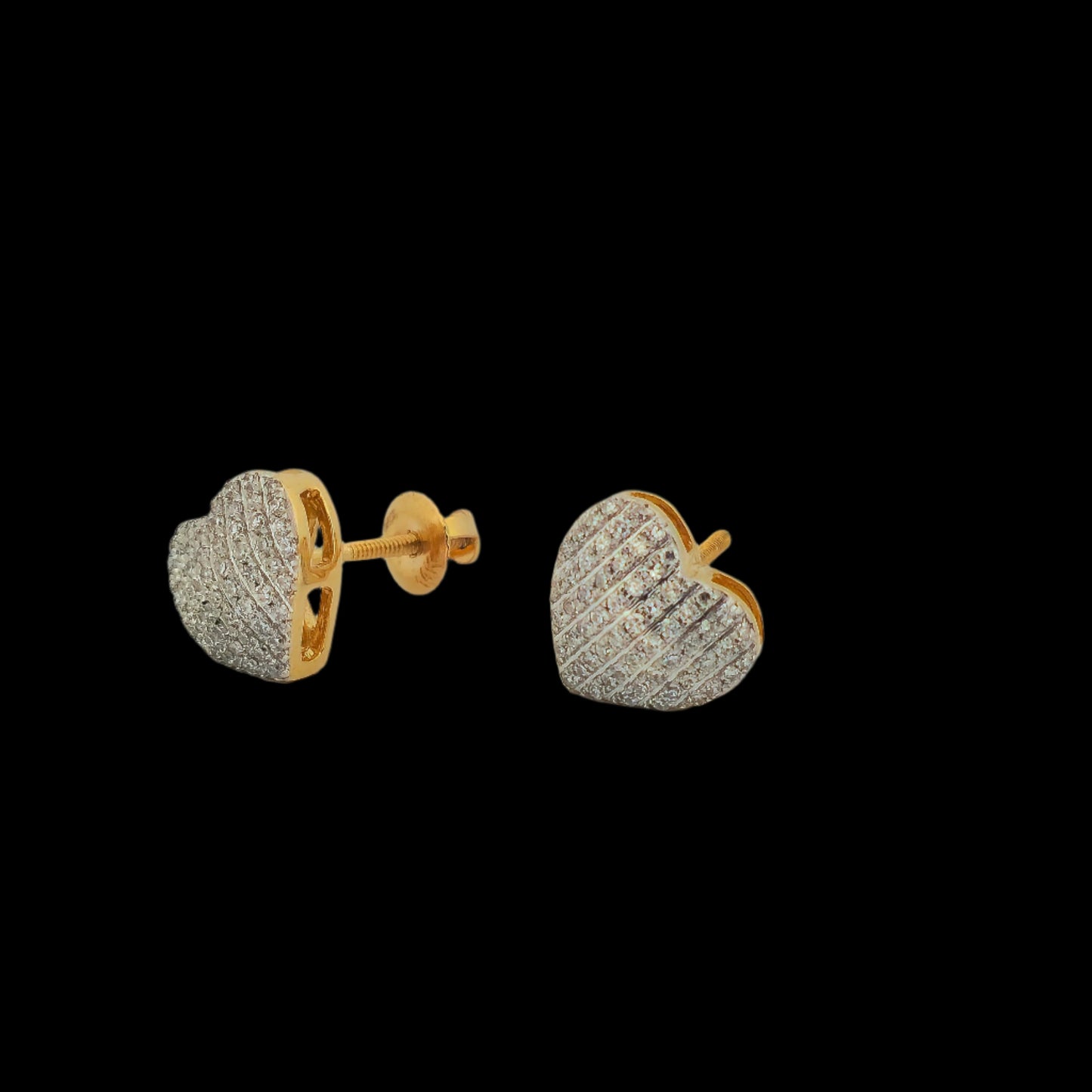 Diamond 14K Gold Earring