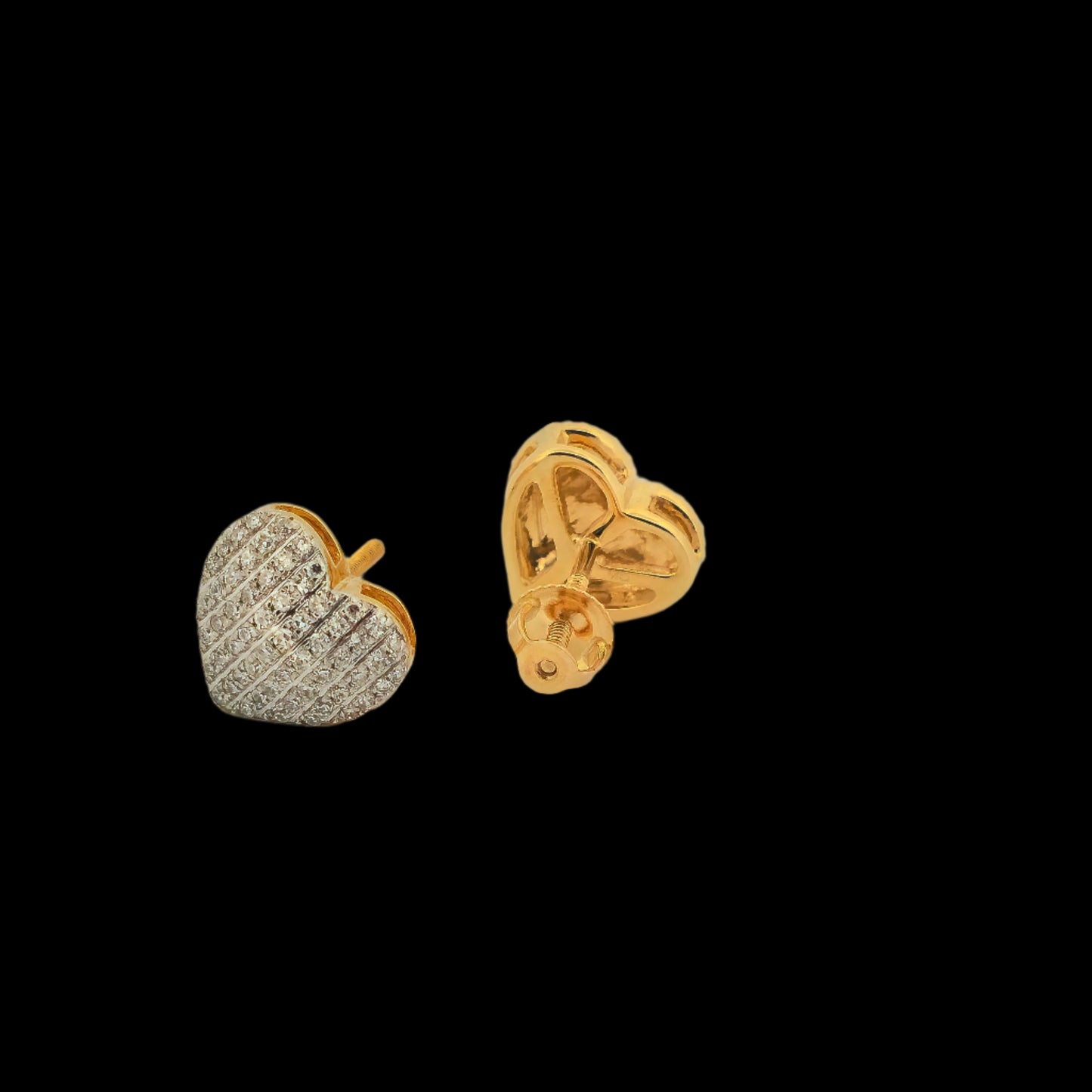 Diamond 14K Gold Earring