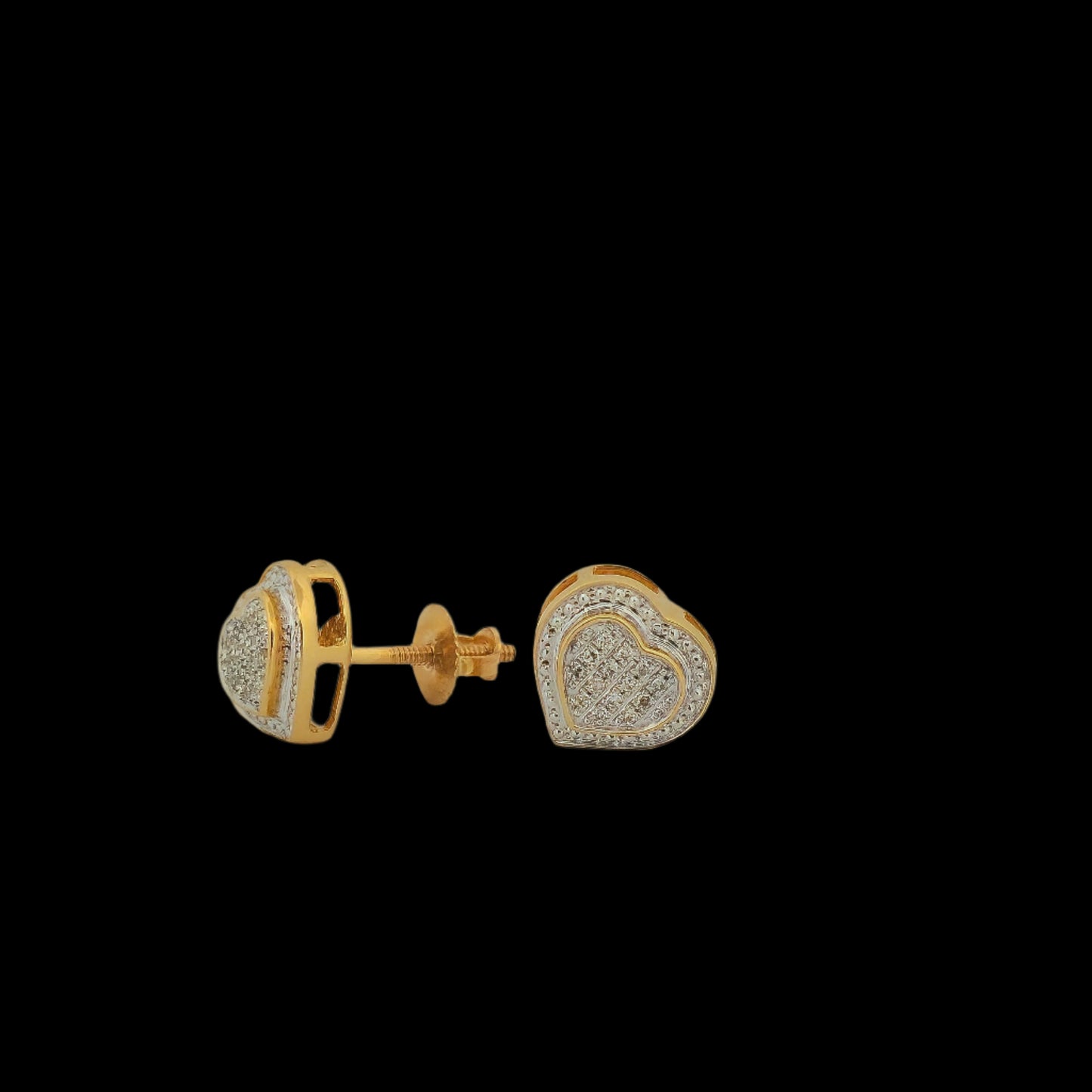 Diamond 14K Gold Earring