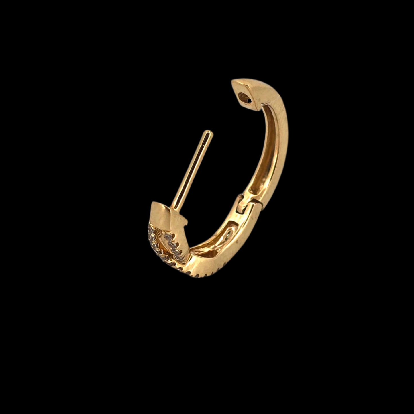 Diamond 14K Gold Earring