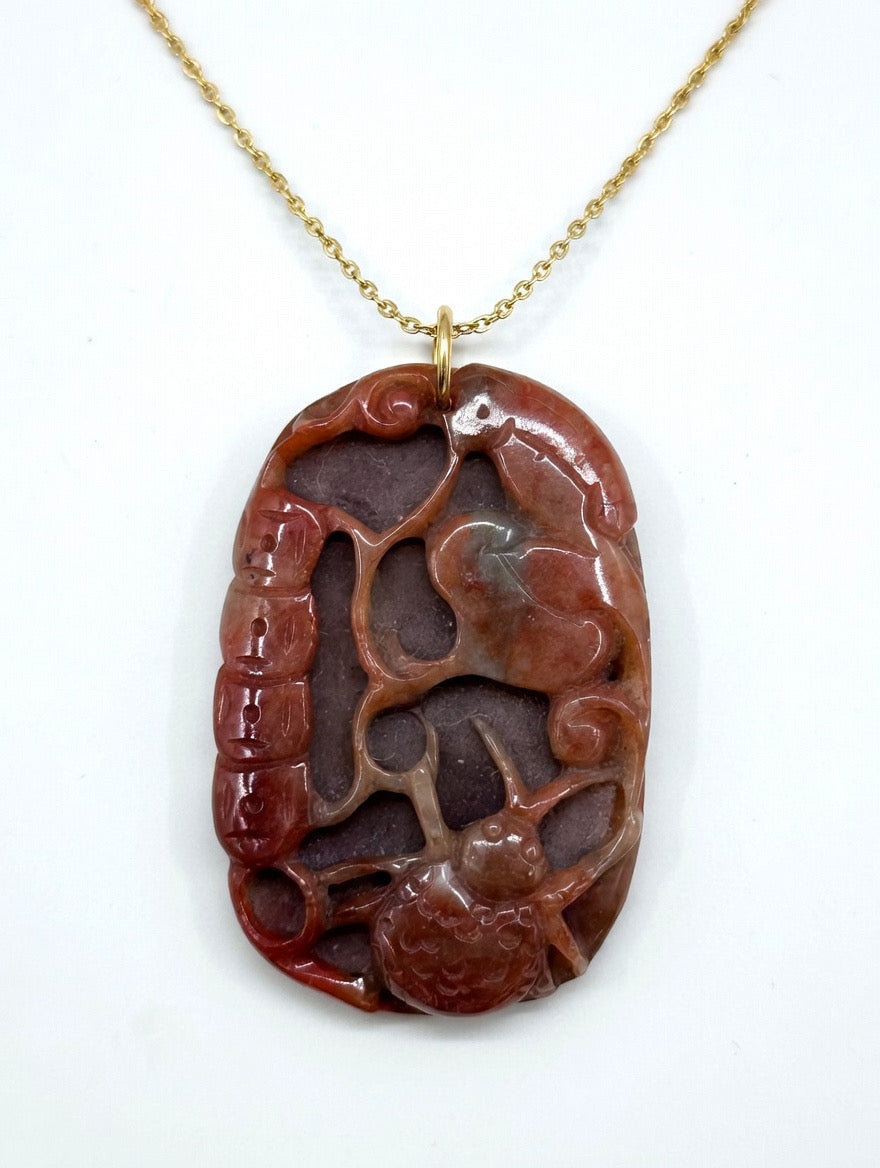 Antique jade pendant