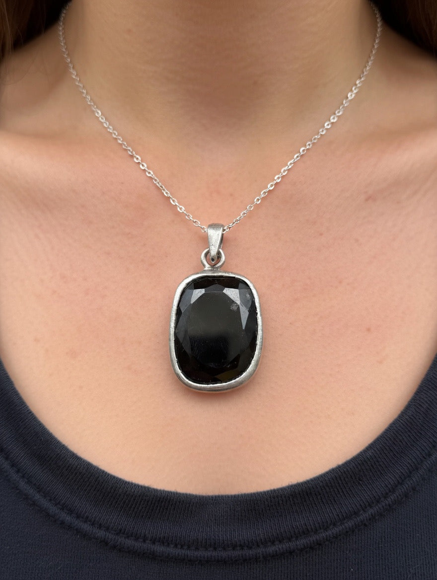 Antique Rare Finest black moldavite