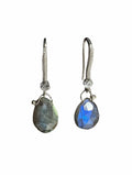 Labradorite drop earrings