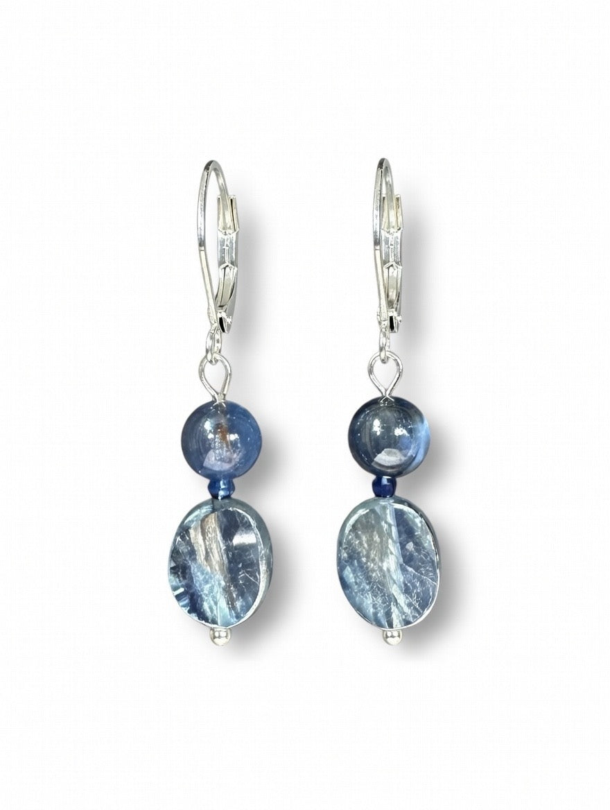 Kyanite drop Earrings