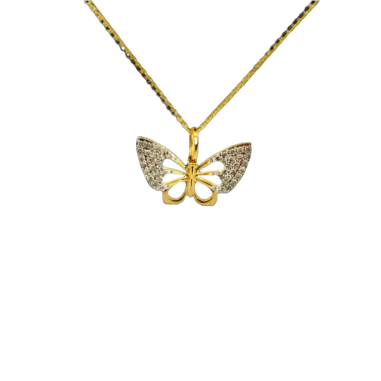 Diamond 14k Gold Pendant