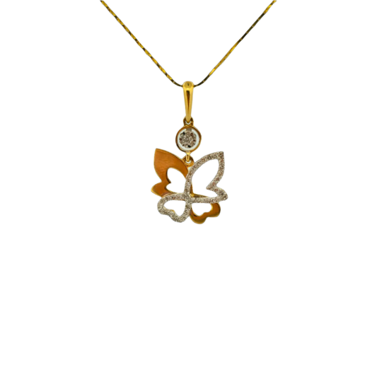 Diamond 14k Gold Pendant