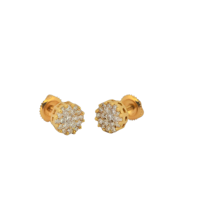 Diamond 14K Gold Earring