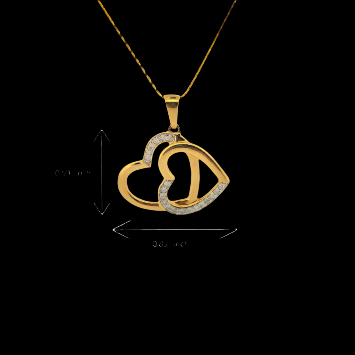 Diamond 14k Gold Pendant